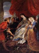 Peter Paul Rubens Thomyris,Rene des Scythes fait plonger la tete de Cyrus dans un vase rempli de sang china oil painting artist